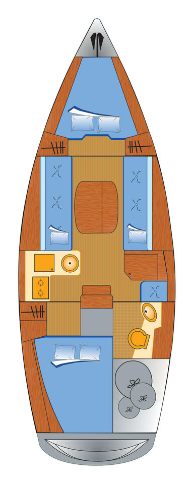 Verhuur Zeilboot in Flensburg - Bavaria Cruiser 31