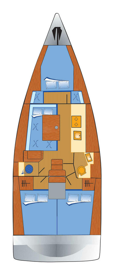 Huur Zeilboot met of zonder schipper Bénéteau in Heiligenhafen