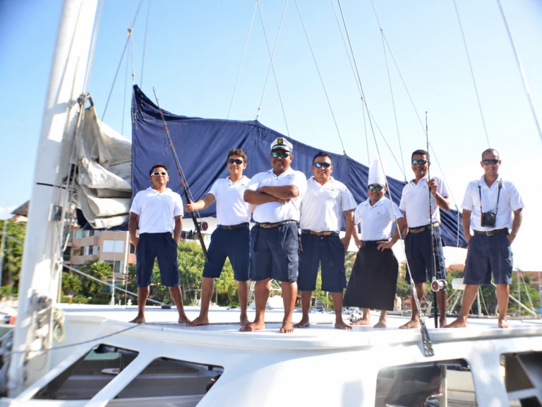 Huur Catamaran met of zonder schipper Custom Made in Riviera Maya