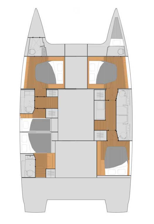 Bootverhuur Fountaine Pajot Tanna 47 in Biograd na Moru via SamBoat