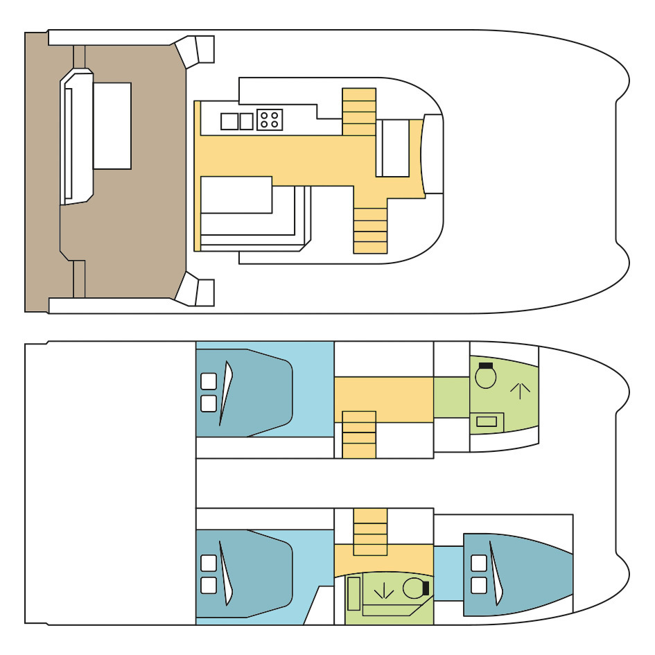 Bootverhuur Fountaine Pajot Fountaine Pajot MY 37 in Airlie Beach via SamBoat