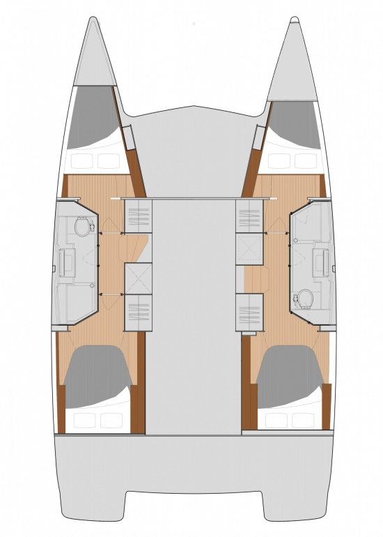 Verhuur Catamaran Fountaine Pajot met vaarbewijs