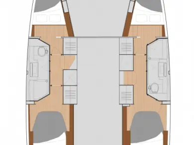 Verhuur Catamaran Fountaine Pajot met vaarbewijs