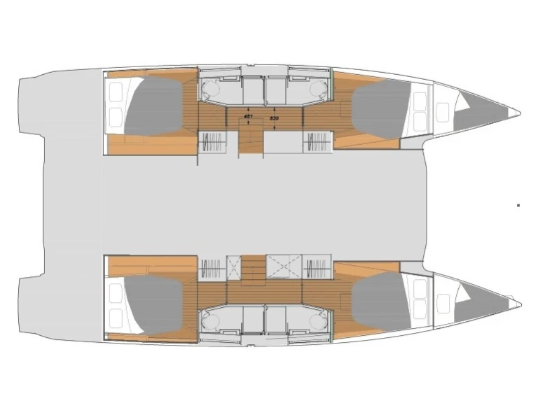 Jachthuur in Göcek - Fountaine Pajot Elba 45 via SamBoat