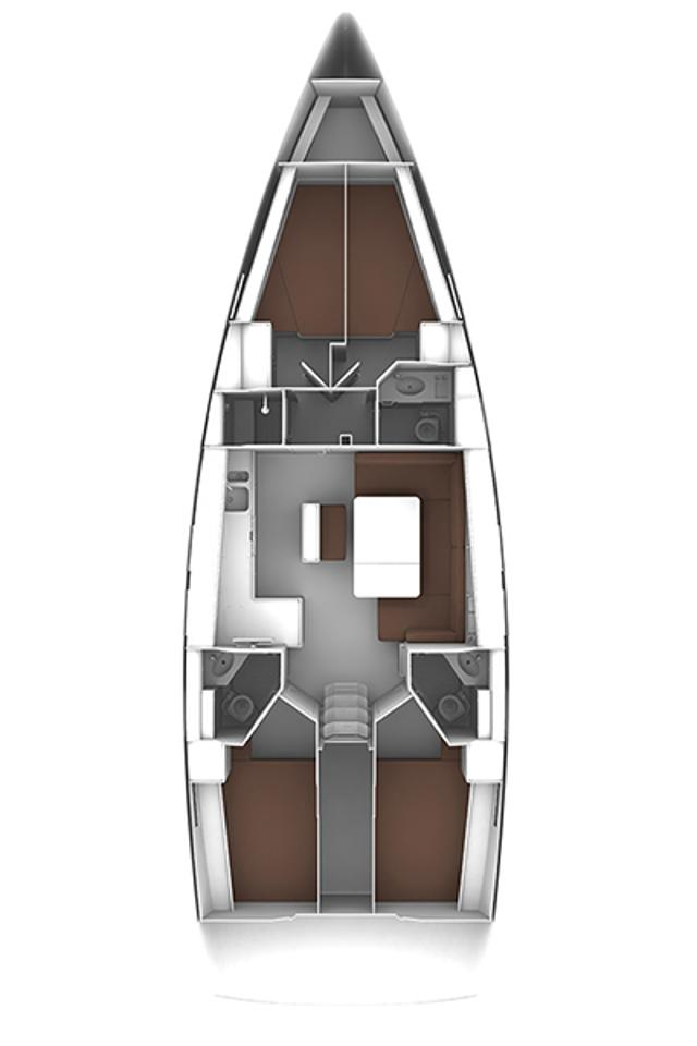 Bavaria Cruiser 46 te huur van particulier of professional in Biograd na Moru