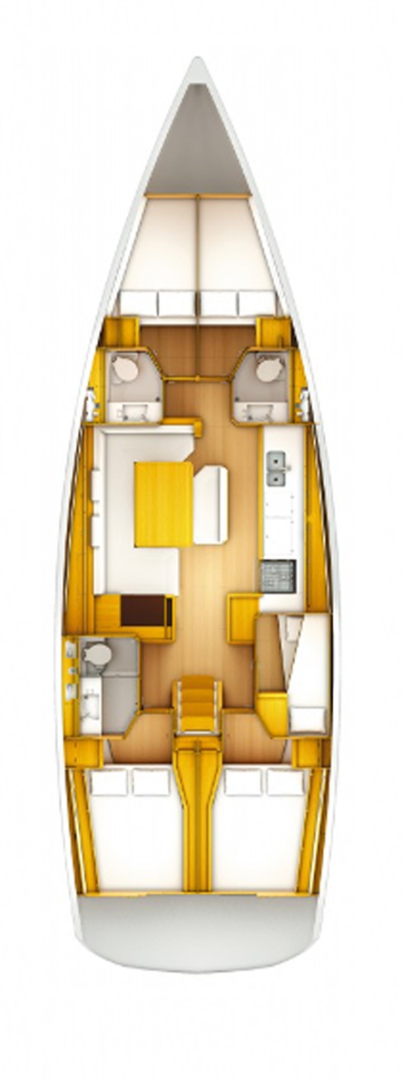 Bootverhuur Lefkáda goedkoop Sun Odyssey 519