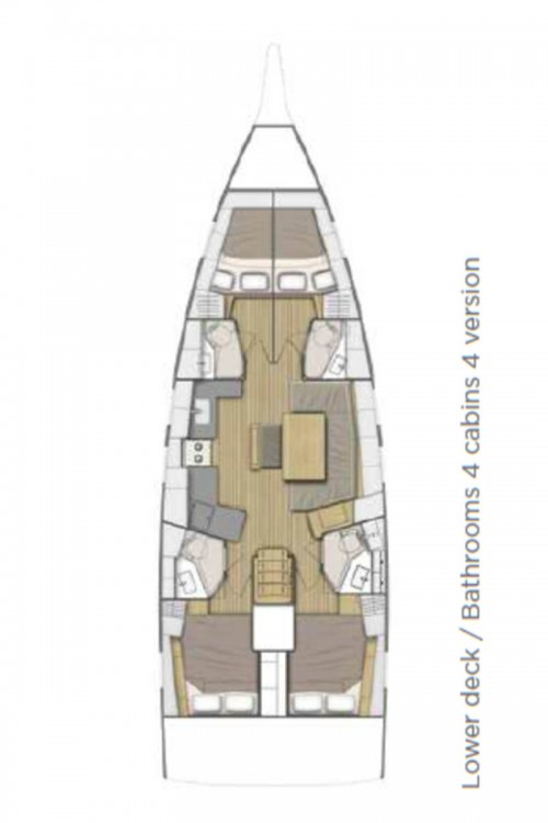 Bénéteau Oceanis 46.1 te huur van particulier of professional in Álimos