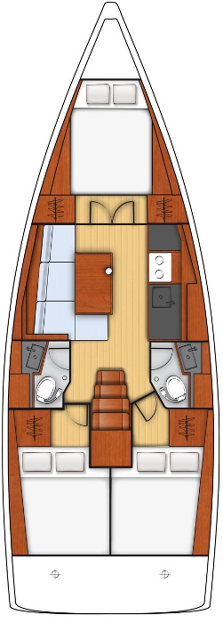 Jachthuur in Biograd na Moru - Bénéteau Oceanis 38.1 via SamBoat
