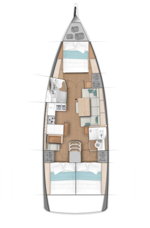 Bootverhuur Kaštela goedkoop Sun Odyssey 440