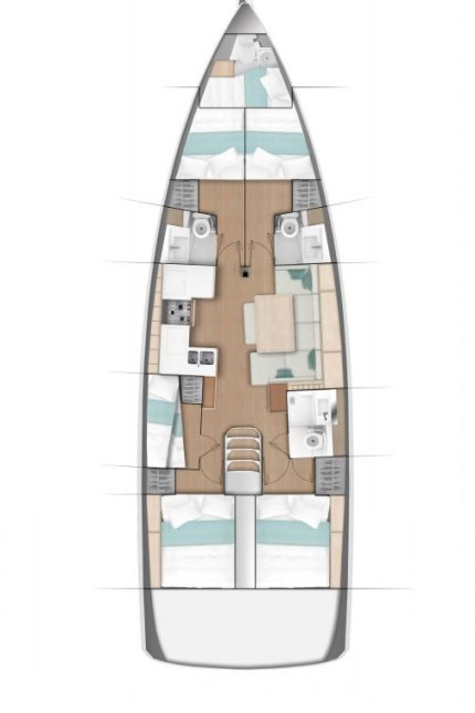 Verhuur Zeilboot Jeanneau met vaarbewijs