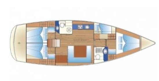 Verhuur Zeilboot in Sukošan - Bavaria Cruiser 47