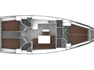 Bootverhuur Sukošan goedkoop Cruiser 46