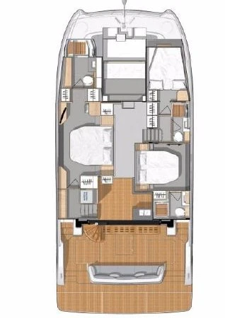 Verhuur Motorboot in Palma de Mallorca - Fountaine Pajot Fountaine Pajot MY6