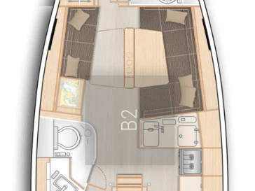 Bootverhuur Flensburg goedkoop Hanse 388