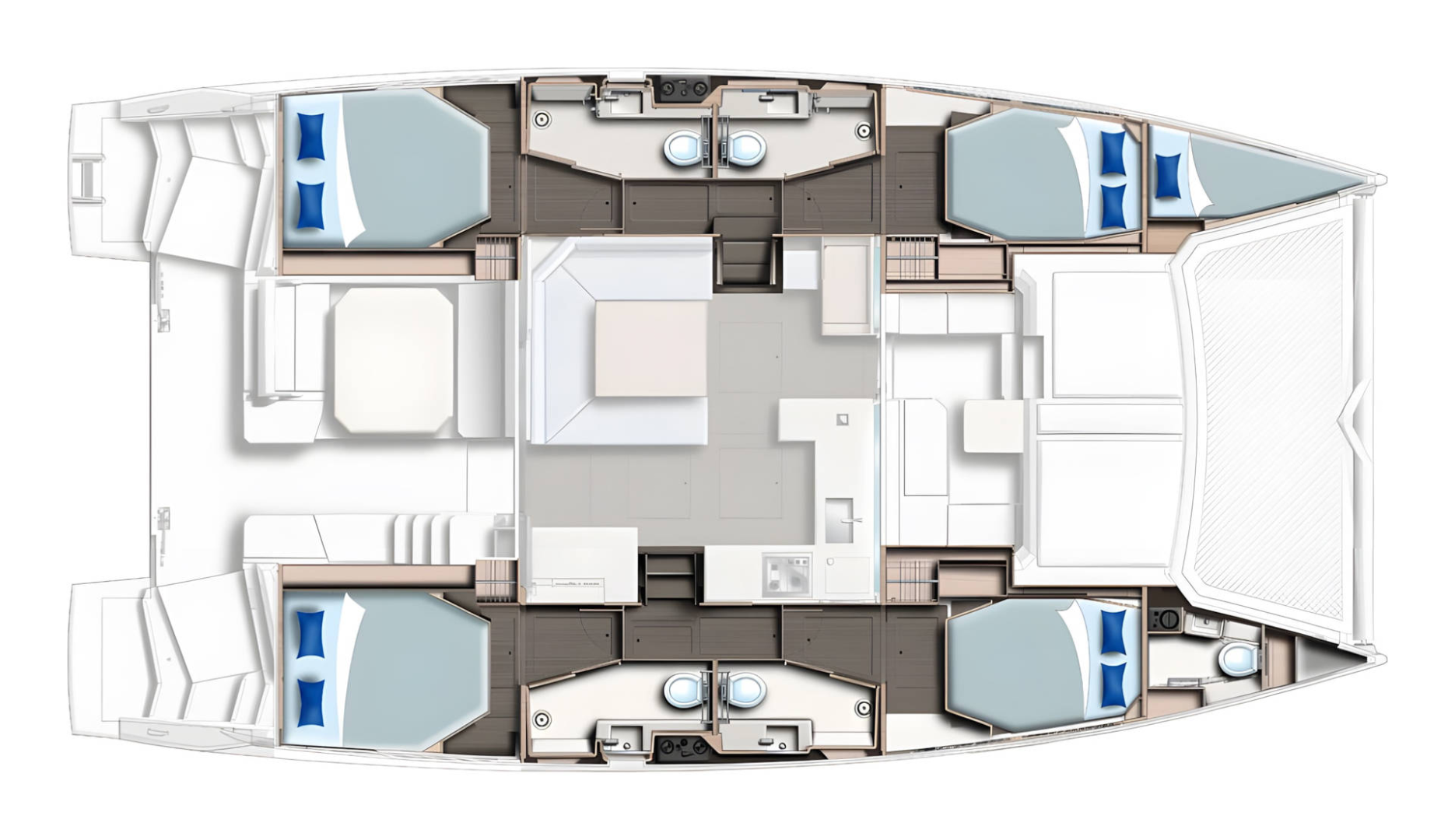 Huur een Leopard Catamarans / Robertson & Caine Leopard 45 in Can Pastilla