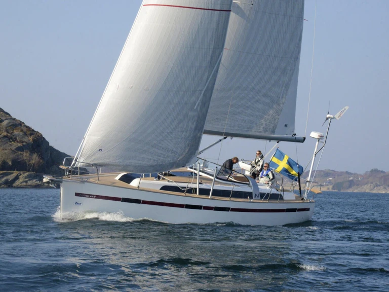 Verhuur Zeilboot Najad, Yachts of Sweden met vaarbewijs