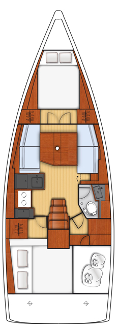 Bénéteau Oceanis 38.1 te huur van particulier of professional in Heiligenhafen
