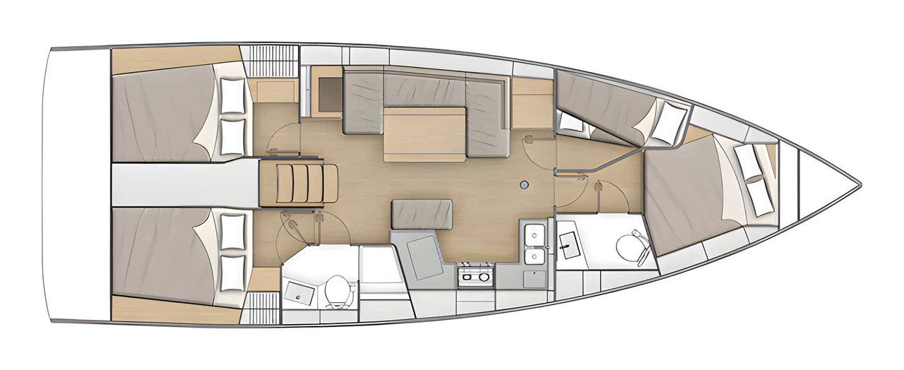 Bootverhuur Bénéteau Oceanis 40.1 in Palma de Mallorca via SamBoat