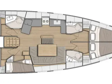 Huur Zeilboot met of zonder schipper Bénéteau in Can Pastilla