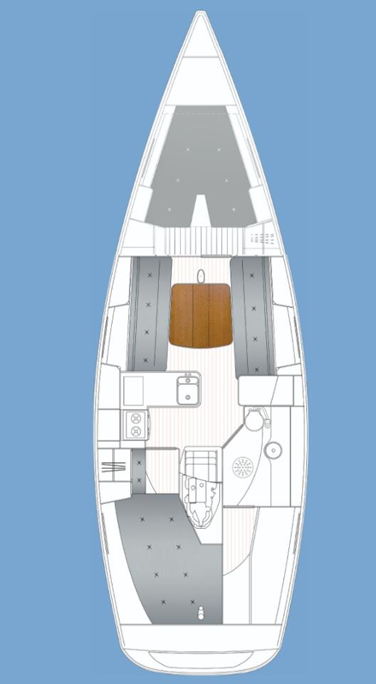 Bootverhuur Heiligenhafen goedkoop Saare 38.2