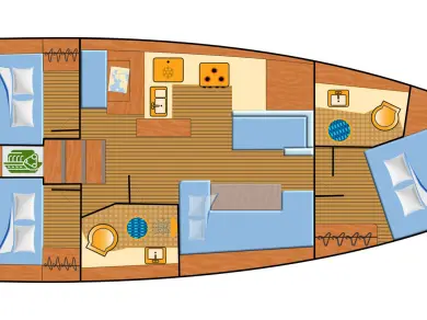 Jeanneau Sun Odyssey 410 te huur van particulier of professional in Palma de Mallorca