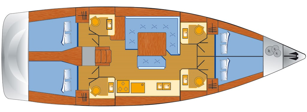 Jachthuur in Palma de Mallorca - Jeanneau Sun Odyssey 479 via SamBoat