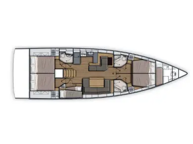 Bénéteau Oceanis 51.1 te huur van particulier of professional in Álimos