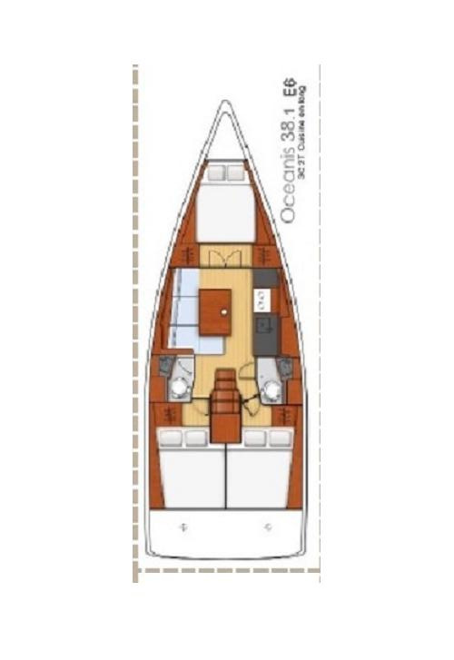 Huur een Bénéteau Oceanis 38.1 in Lefkáda