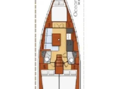 Huur een Bénéteau Oceanis 38.1 in Lefkáda