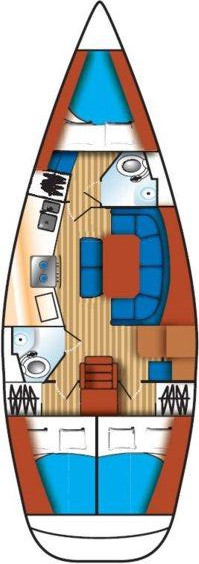 Verhuur Zeilboot Jeanneau met vaarbewijs