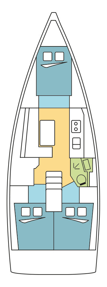 Verhuur Zeilboot in Kos - Bénéteau Oceanis 38.1