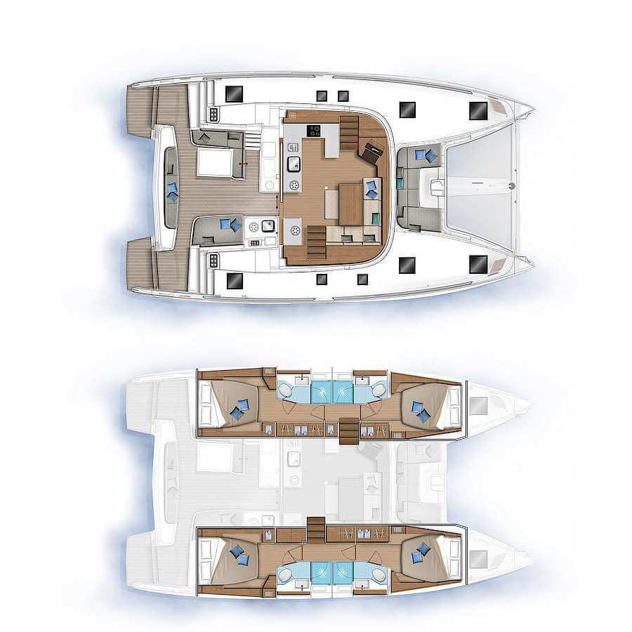 Bootverhuur Álimos goedkoop Lagoon 46