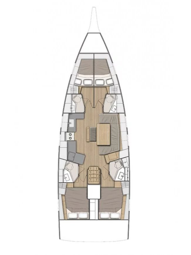 Huur Zeilboot met of zonder schipper Bénéteau in Álimos
