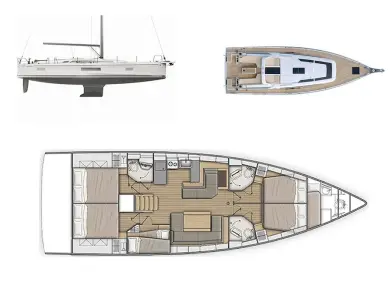 Verhuur Zeilboot Bénéteau met vaarbewijs