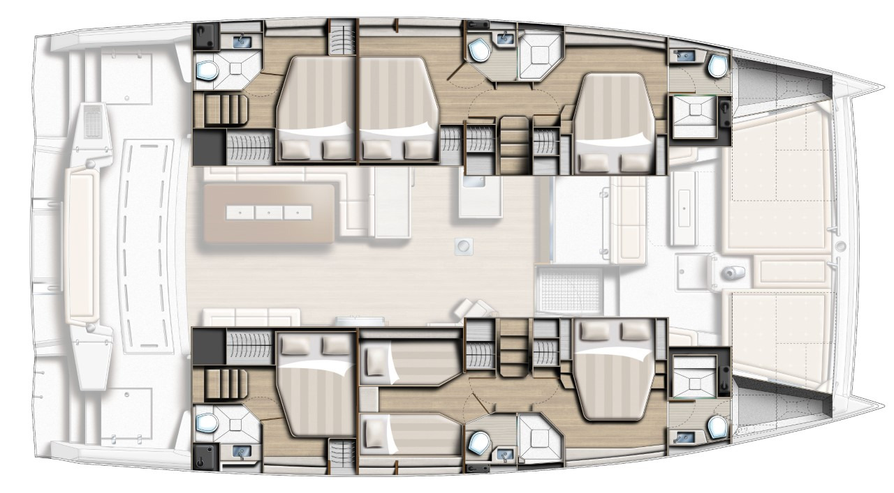 Huur Catamaran met of zonder schipper Bali in Parham Town