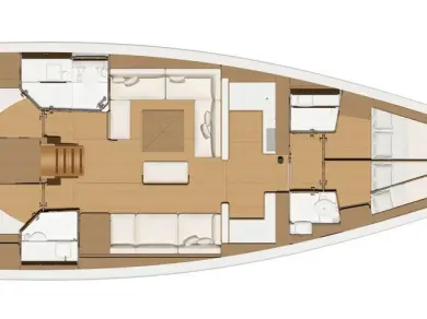 Verhuur Zeilboot Dufour met vaarbewijs