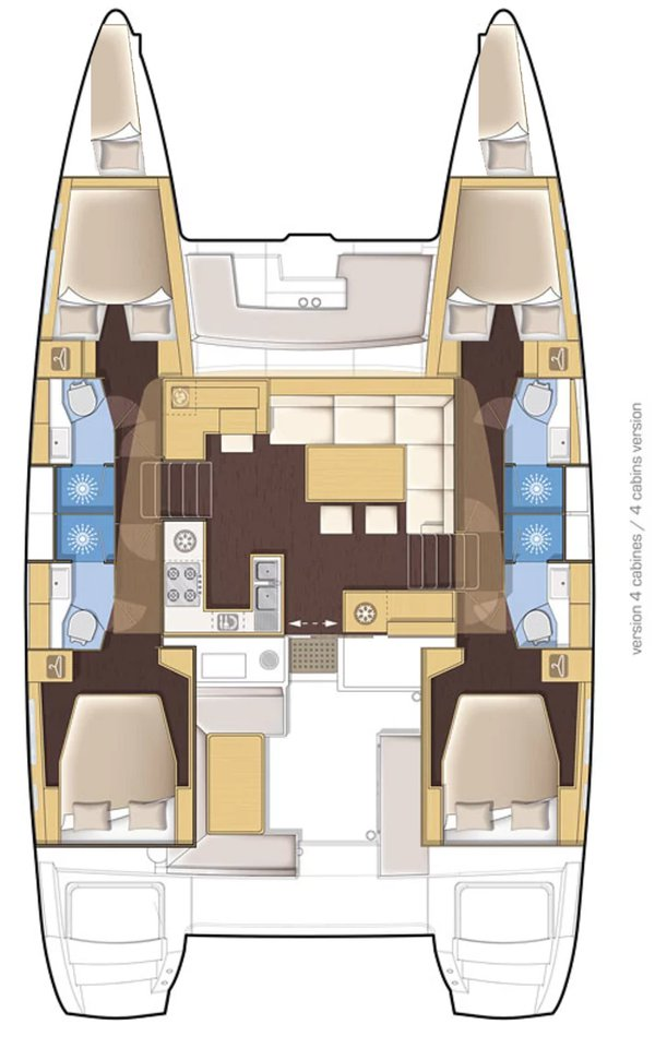 Lagoon Lagoon 450 F te huur van particulier of professional in Álimos