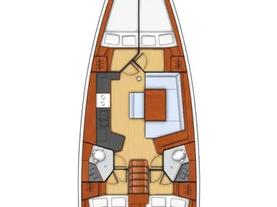Bootverhuur Lefkáda goedkoop Oceanis 45
