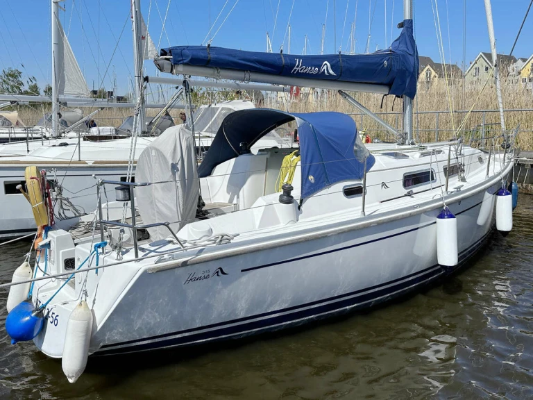 Verhuur Zeilboot Hanse met vaarbewijs
