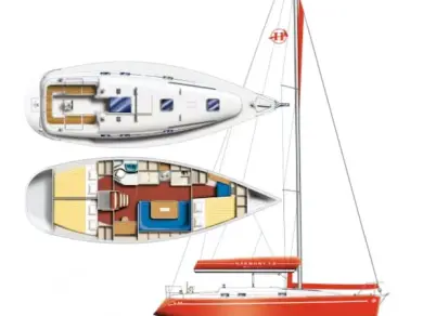 Poncin Yachts Harmony 38 te huur van particulier of professional in Las Galletas
