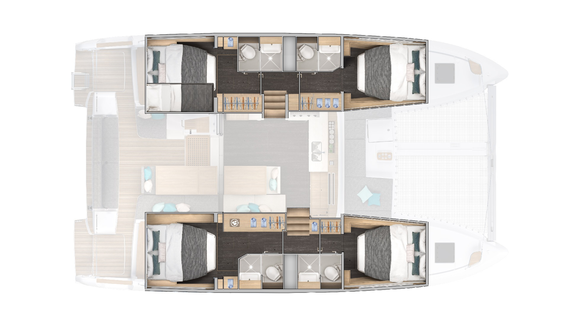 Catamaran te huur in Néa Péramos voor de beste prijs