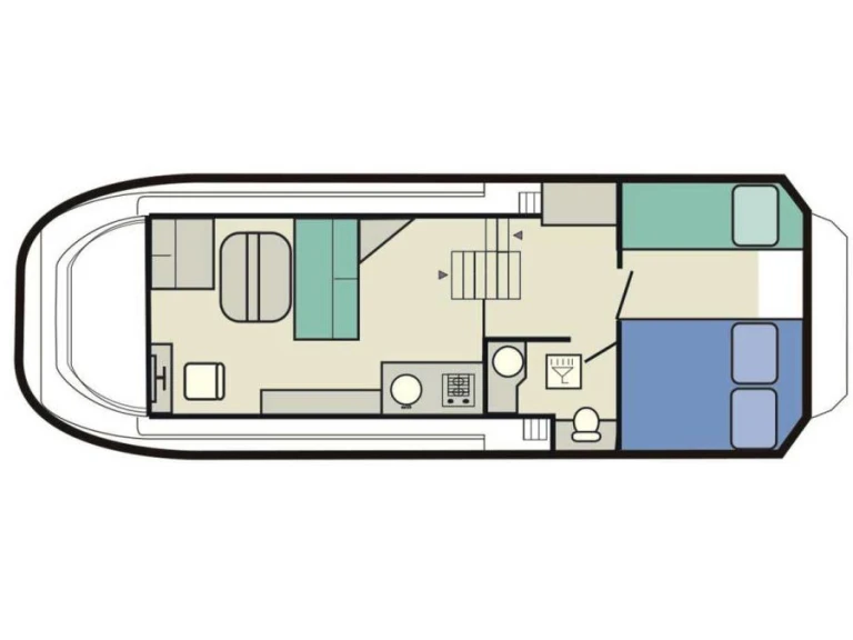 Verhuur Motorboot Le Boat met vaarbewijs