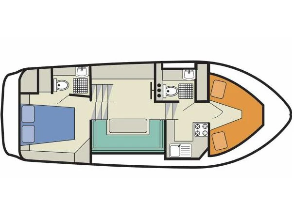 Le Boat Countess te huur van particulier of professional in Saint-Gilles du Gard