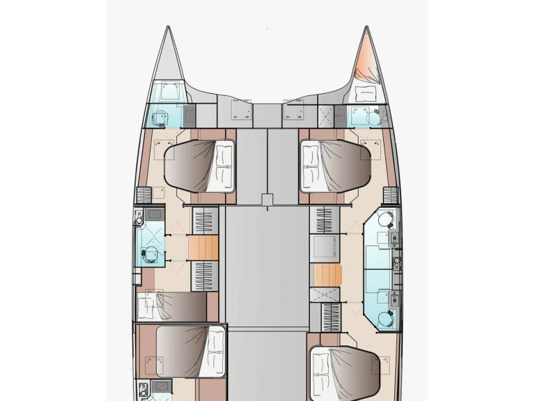 Fountaine Pajot FP 48 te huur van particulier of professional in Castellammare di Stabia