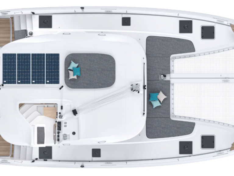 Verhuur Catamaran Lagoon met vaarbewijs