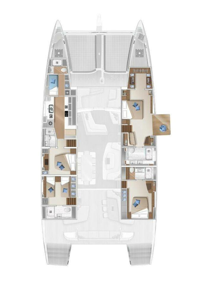Bootverhuur Lagoon Lagoon Seventy 7 in Ajaccio via SamBoat