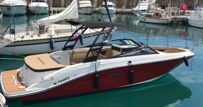 Verhuur Motorboot in Antibes - Sea Ray SPX 230