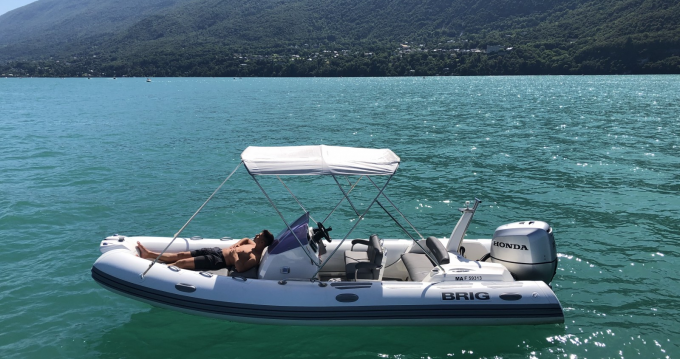 Verhuur van rubberboot-rib Brig Eagle 6 Aix-les-Bains (Brig eagle 6) -  SamBoat