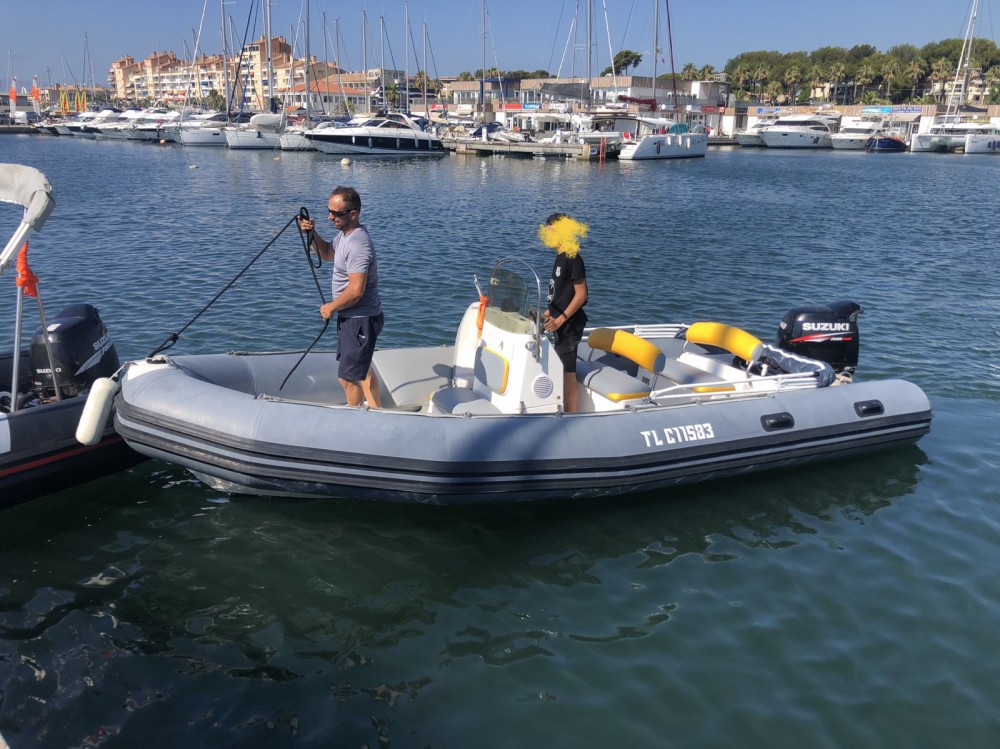 Verhuur van rubberbootrib Bombard Explorer 620 Sb Hyeres SamBoat
